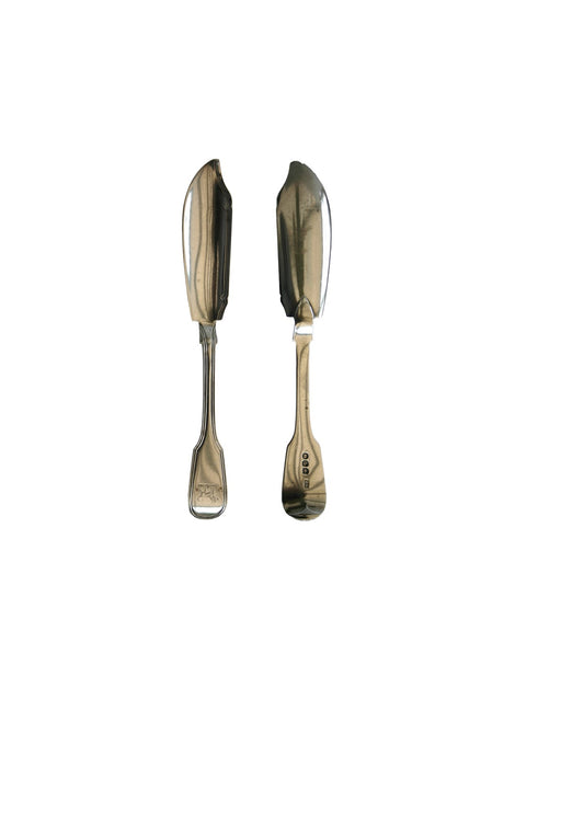 Silver Georgian Fish Slice