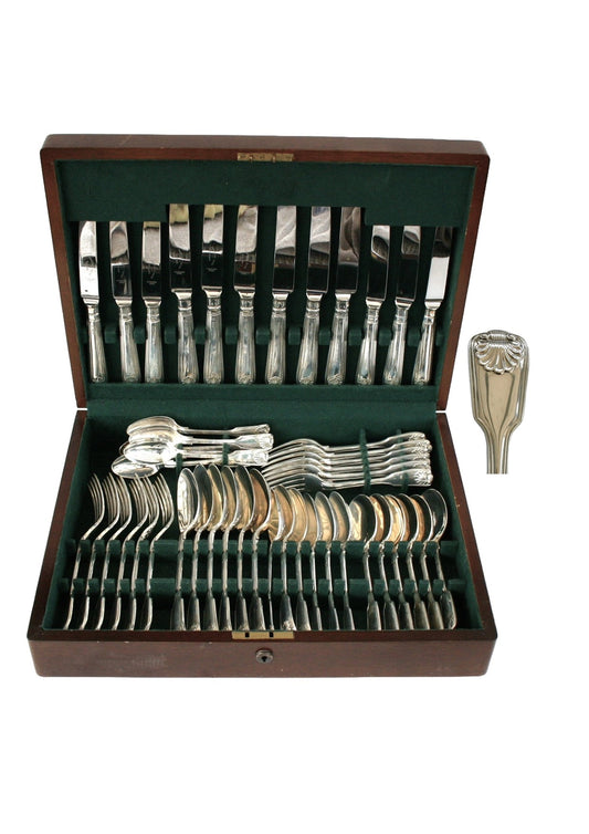 Solid Silver Complete Canteen of cutlery