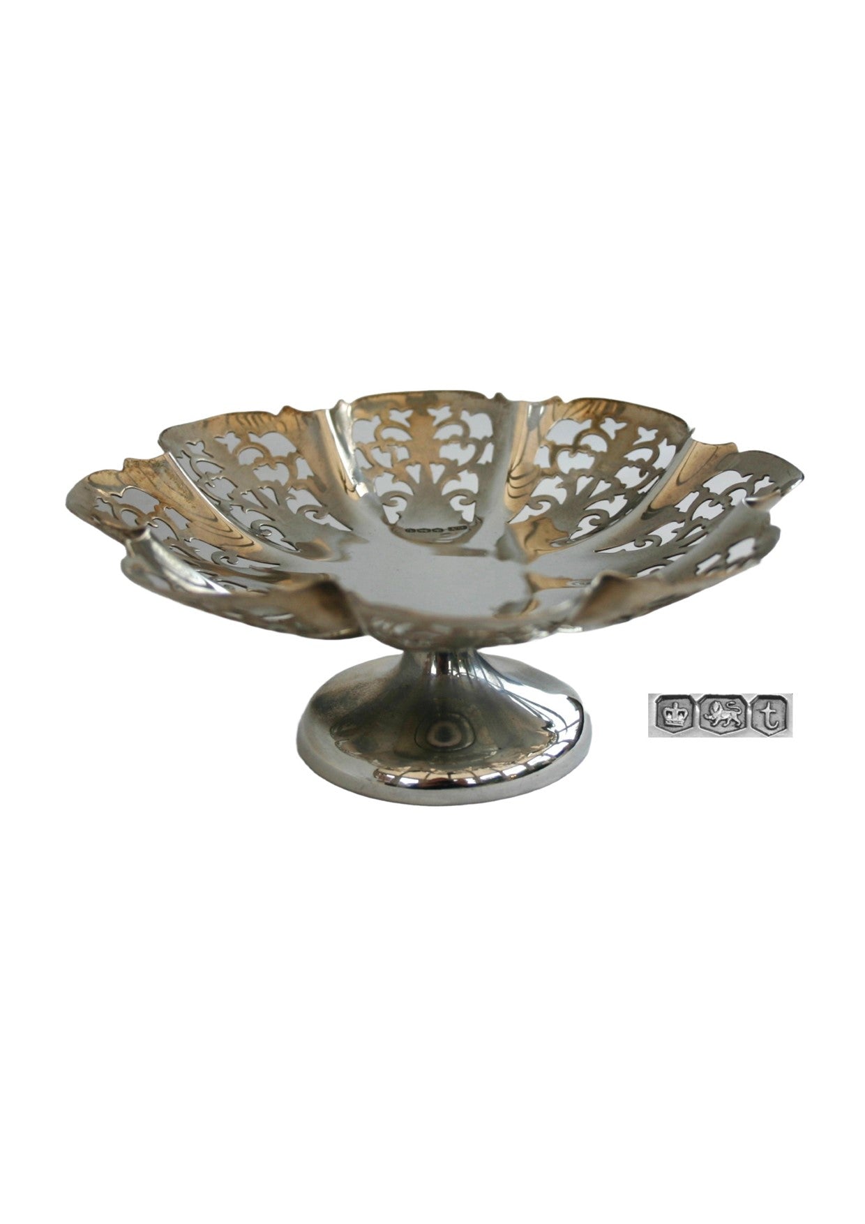 Silver Bon Bon Dish